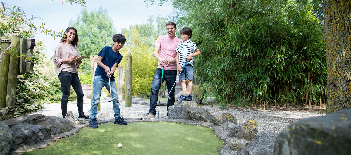 Adventure Golf (outdoor) Center Parcs