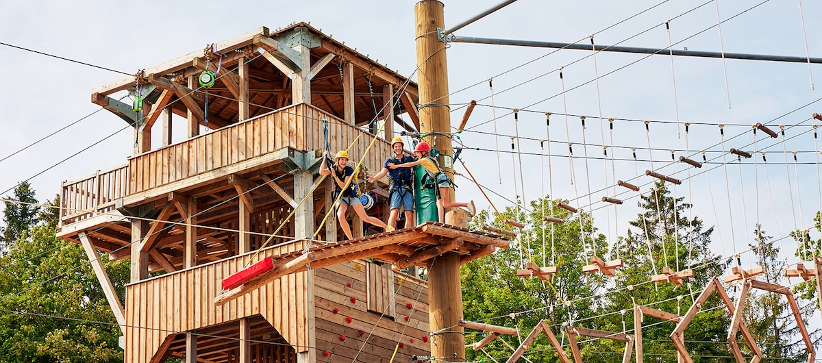 Parcours de l'Aventure (en extérieur) Center Parcs