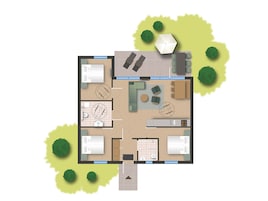 Premium-Ferienhaus rollstuhlgerecht