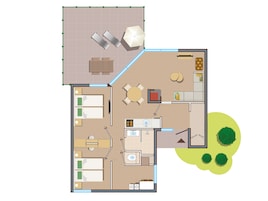 Premium Hunde-Ferienhaus 