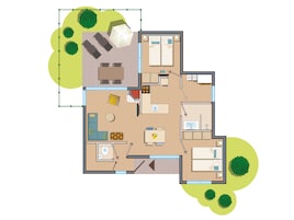 Premium Hunde-Ferienhaus 