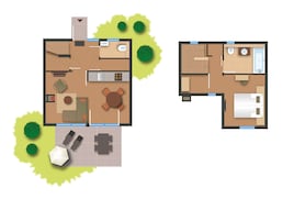 Premium-Ferienhaus 2 Personen