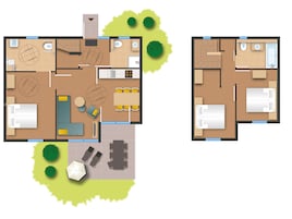 Comfort cottage wheelchair friendly 6 persons