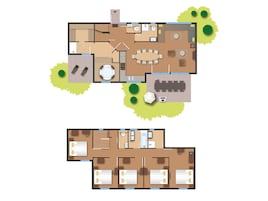 VIP-Ferienhaus 10 Personen