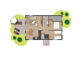 Comfort cottage 4 personen