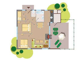 Comfort cottage 6 personen
