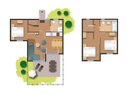 Comfort cottage Nieuw design 6 personen