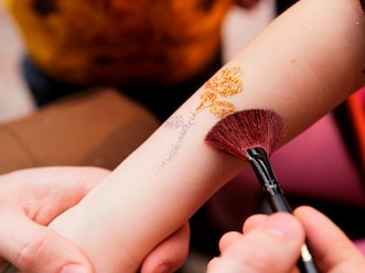 Glitzertattoos Het Meerdal