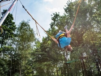 Bungee Trampolin Les Trois Forêts