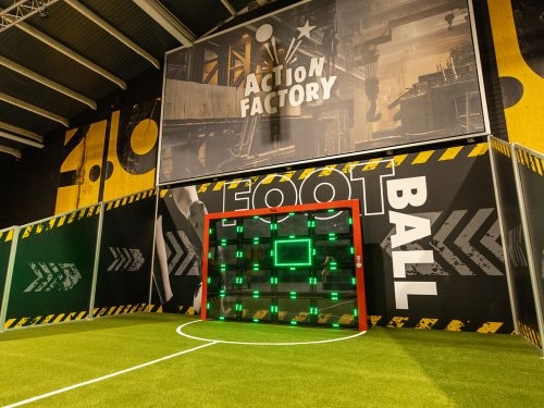 Interactive football wall Het Heijderbos