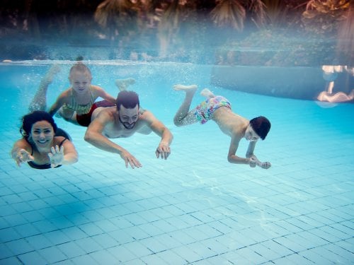 25 metre pool Parc Sandur