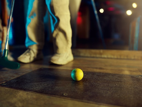 Udendørs minigolf Nordborg Resort