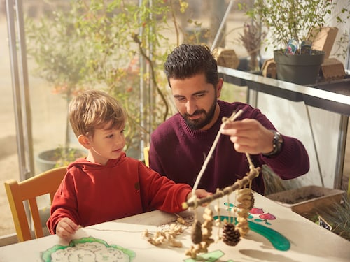 Workshop: Vogelvoederketting Les Trois Forêts