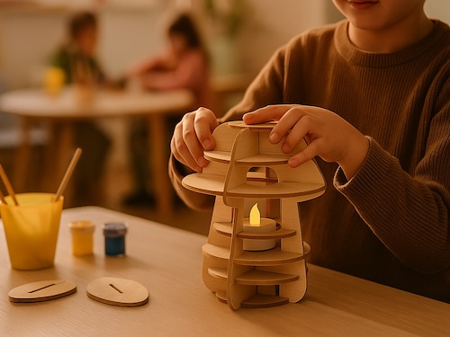 Atelier : Lampe Champignon Park Nordseeküste