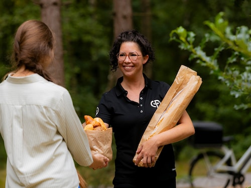 Frühstückslieferung