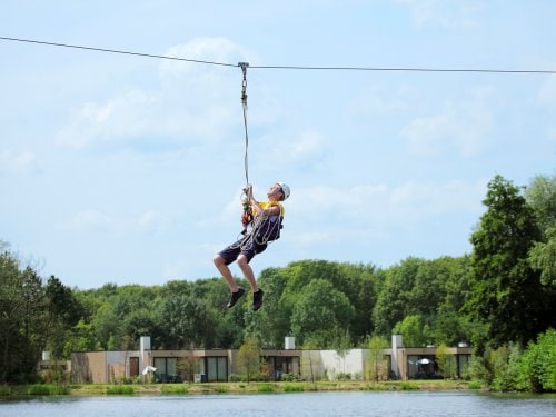 Zip Wire, exhilarating cable-lift Bispinger Heide