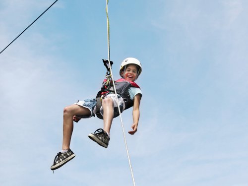 Zip Wire, exhilarating cable-lift Het Meerdal