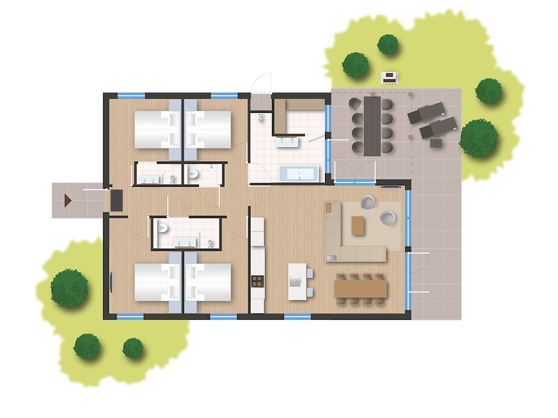  VIP cottage