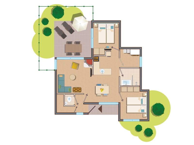 Premium Hunde-Ferienhaus 