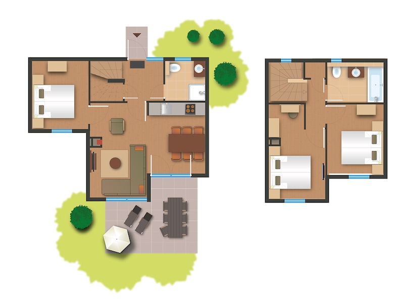 Cottage Premium 6 personnes