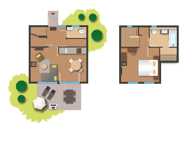 Cottage VIP 2 personnes