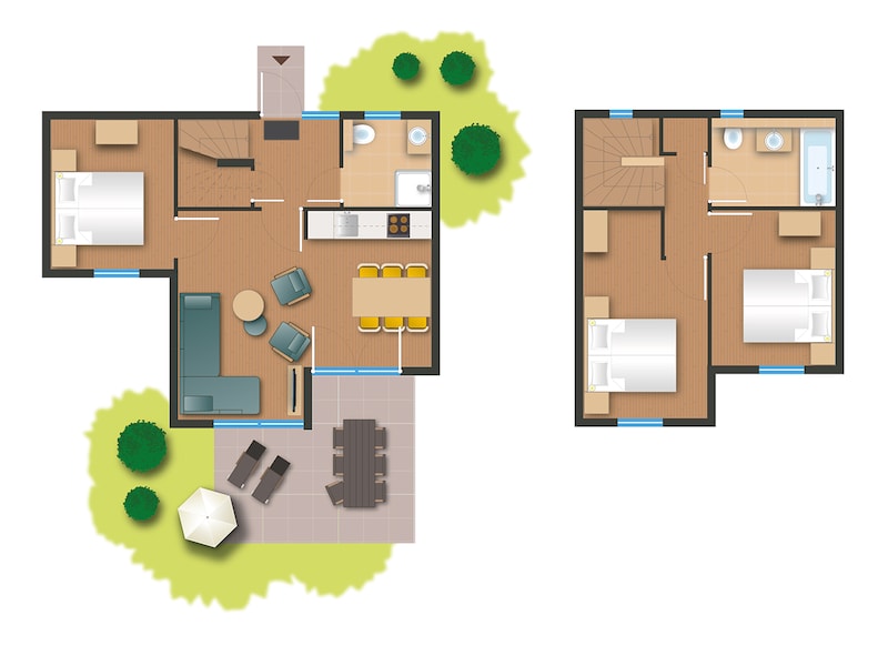 Cottage Comfort 6 personnes