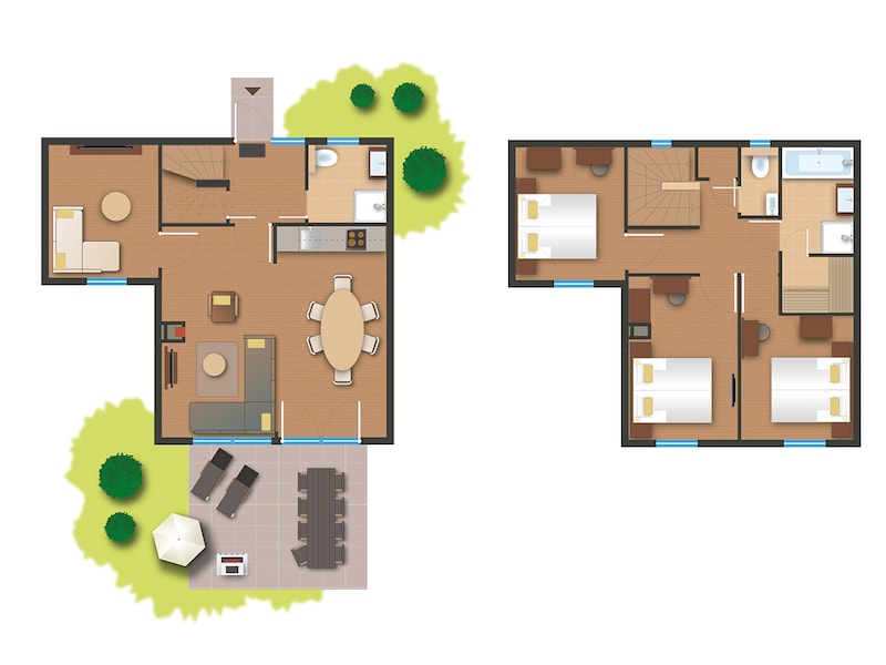 Cottage VIP 6 personnes