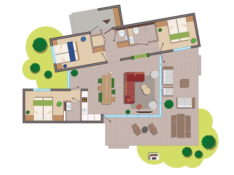 Premium cottage 6 personen