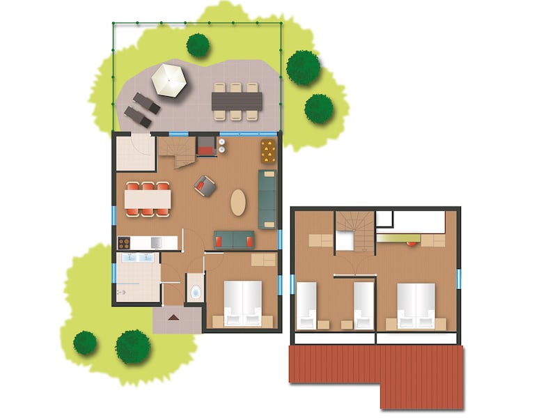Comfort cottage 6 persons