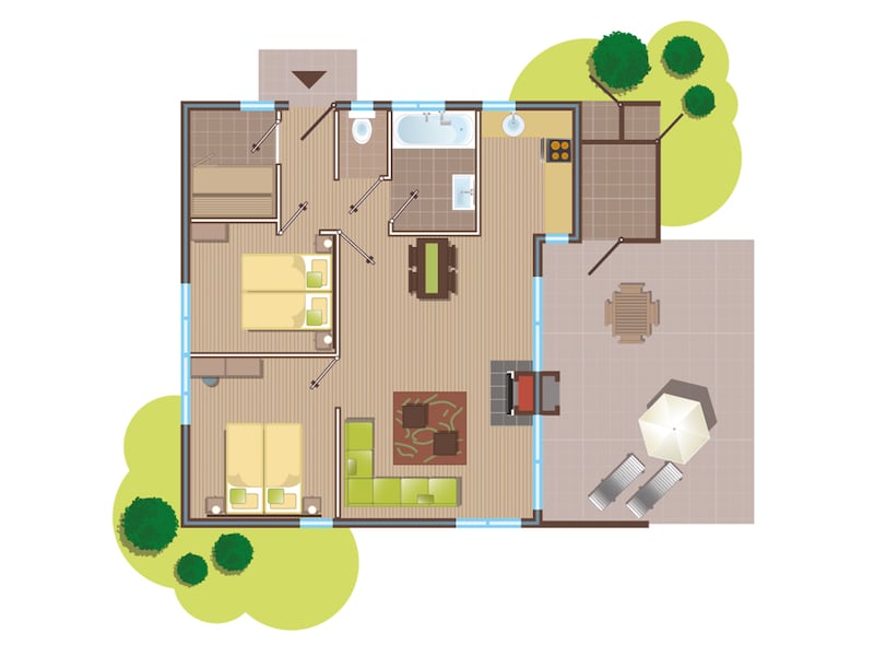 VIP-Ferienhaus 4 Personen